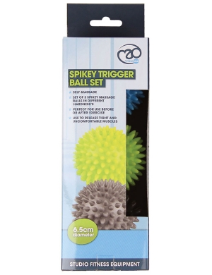 Fitness-Mad Spikey Massage Trigger Ball Trio